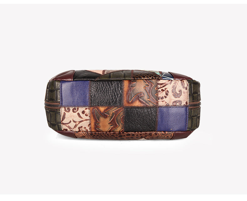 Women's Large Capacity Genuine Leather Tote Bag