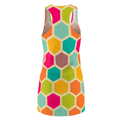 Women's Cut & Sew Racerback Dress (AOP)