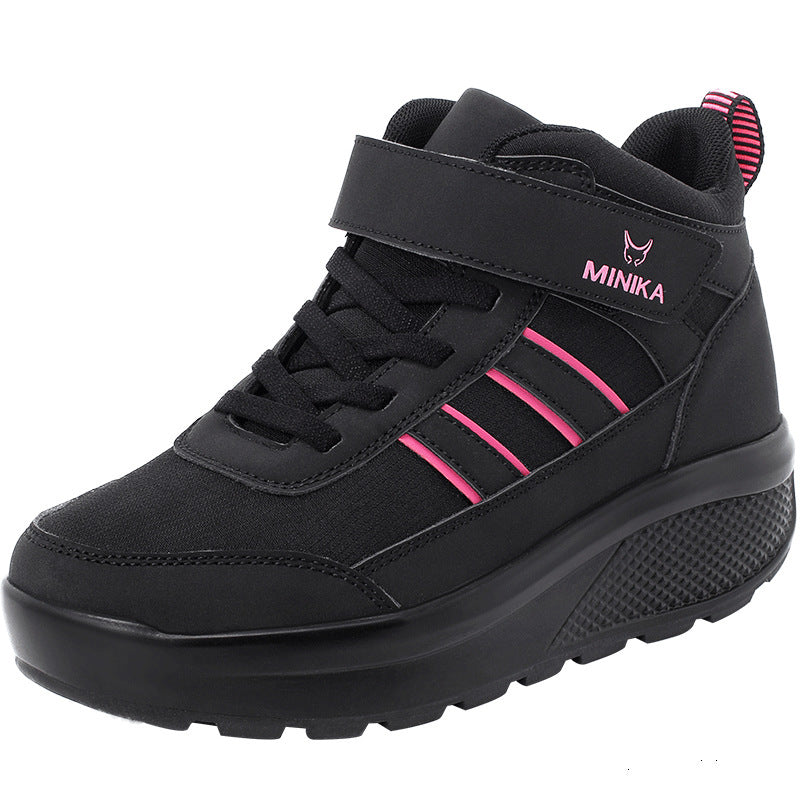 Cotton women winter velvet snow boots