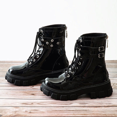 Thick-soled Martin boots women summer new