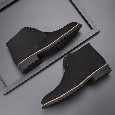 Casual Men's Leather Boots
