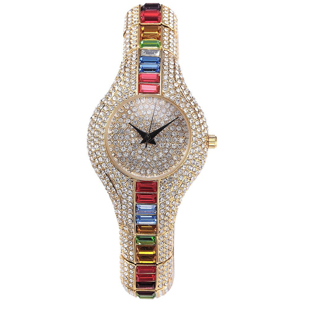 Full Of Diamonds European-Style High-End Watches For Women