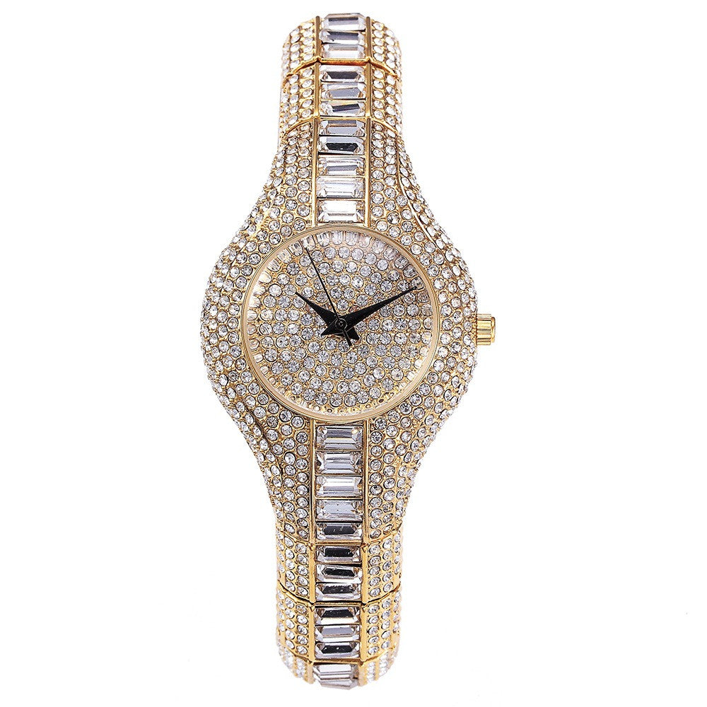 Full Of Diamonds European-Style High-End Watches For Women