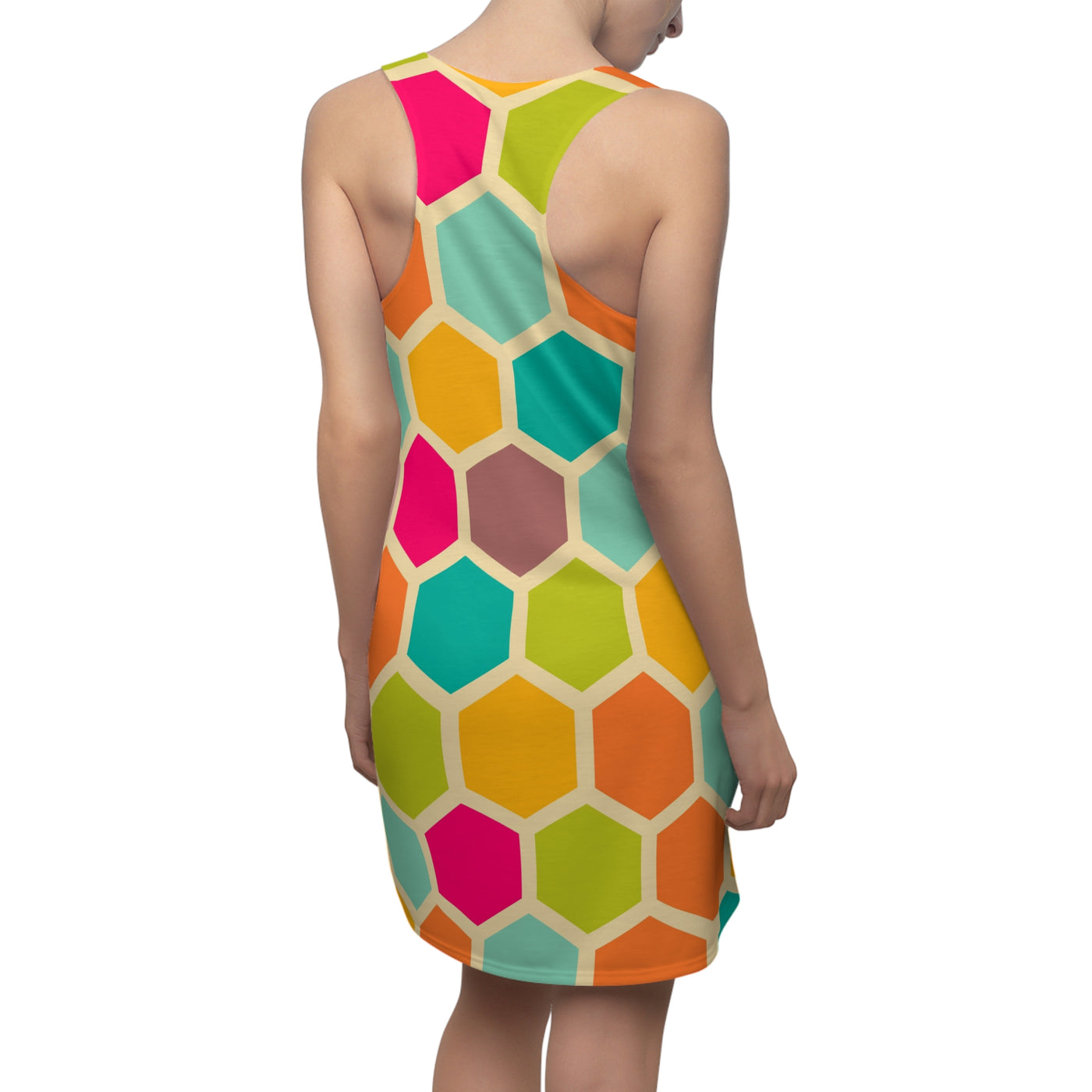 Women's Cut & Sew Racerback Dress (AOP)