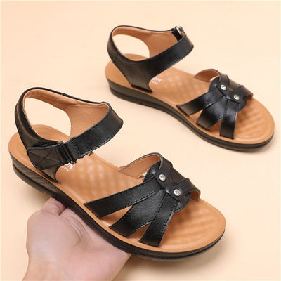 Genuine Leather Flat Non-slip Women's Shoes