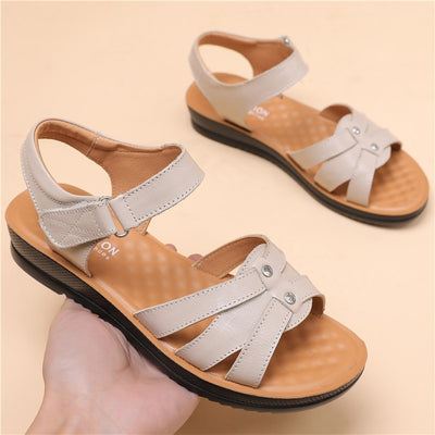 Genuine Leather Flat Non-slip Women's Shoes