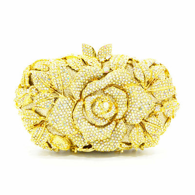 Handmade European And America Diamond Women's Clutch Bag