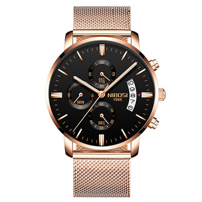 Men Watch Chronograph Sport