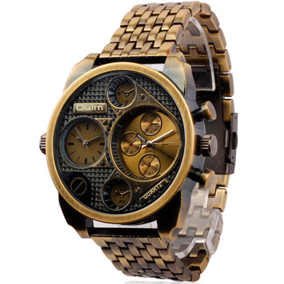 OULM's European radium imported quartz movement watch