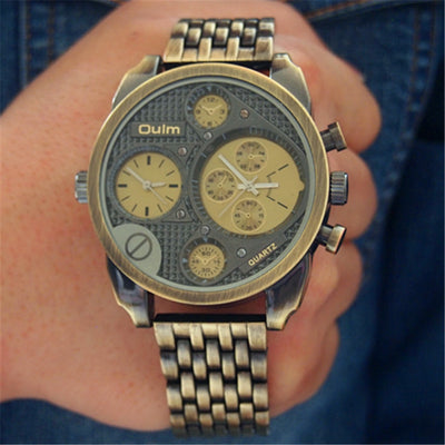 OULM's European radium imported quartz movement watch