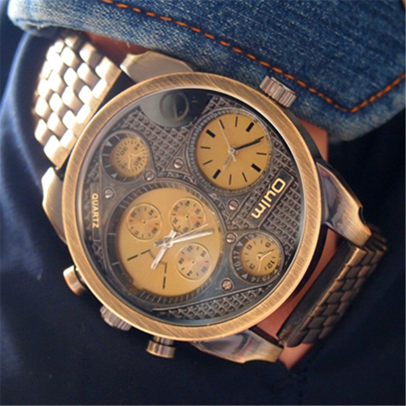 OULM's European radium imported quartz movement watch