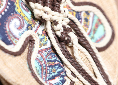 A touch of colourful backpack