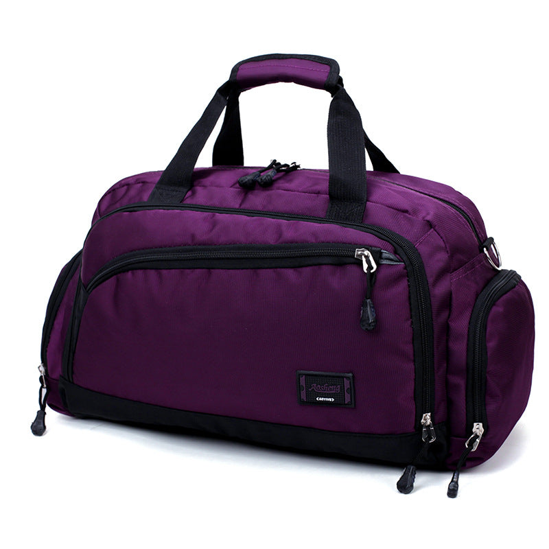 Cylinder portable travel bag