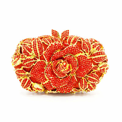 Handmade European And America Diamond Women's Clutch Bag