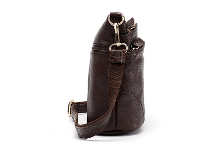 Genuine leather women's fashion bucket bag