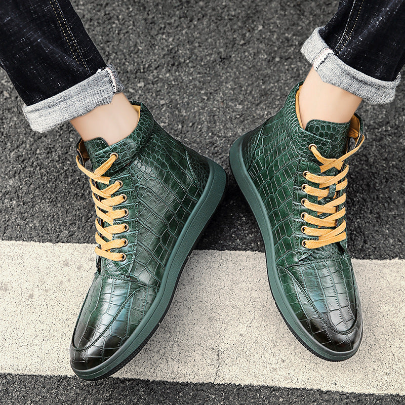 New Style Mid-high Casual Shoes Men