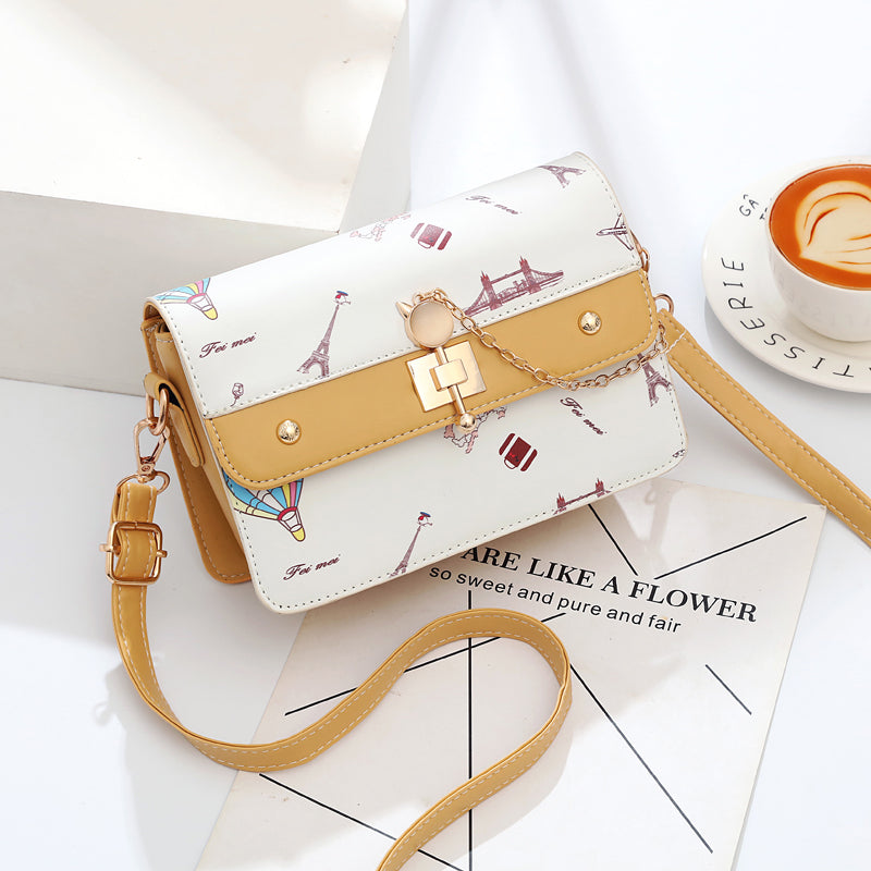 Fashion  Diagonal Cross Lady Bag