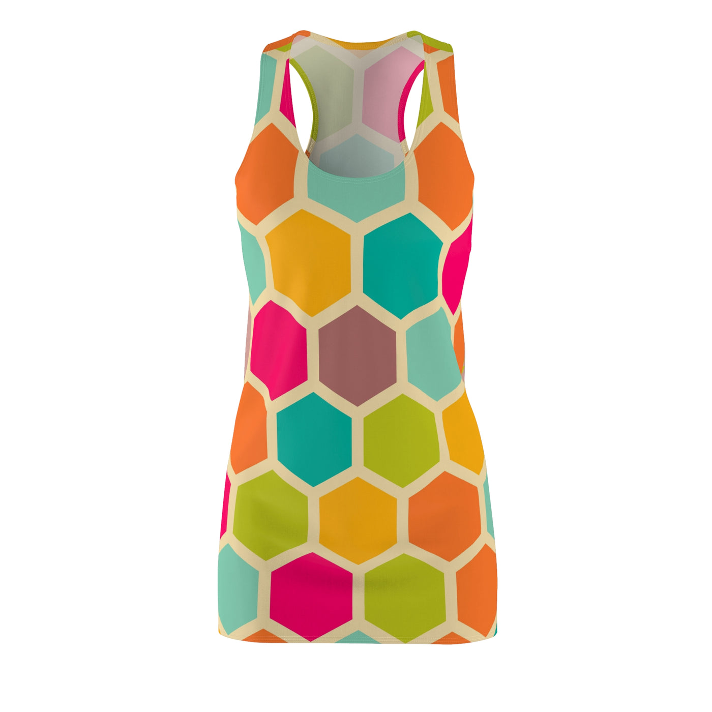 Women's Cut & Sew Racerback Dress (AOP)