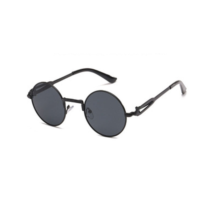 Retro Round Frame Sunglasses