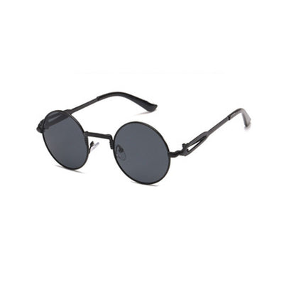 Retro Round Frame Sunglasses