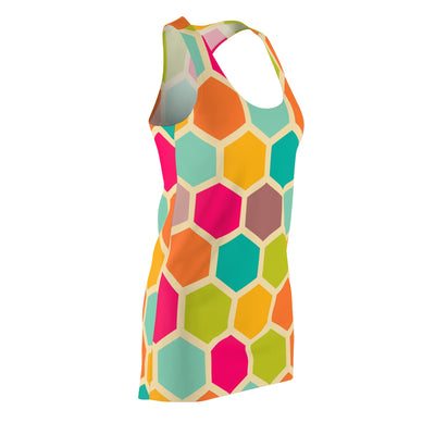 Women's Cut & Sew Racerback Dress (AOP)