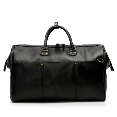 Men's Large Capacity Genuine Leather Travel Bag