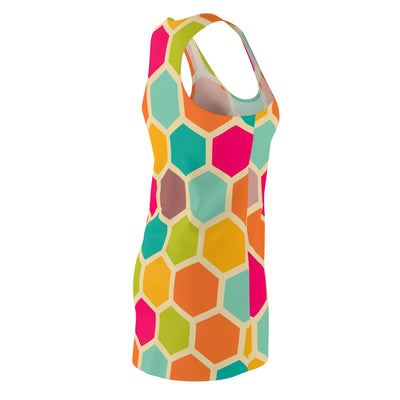 Women's Cut & Sew Racerback Dress (AOP)