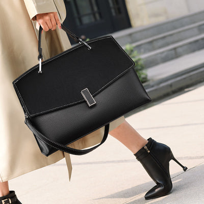 Genuine Leather Large-capacity Ladies Handbag