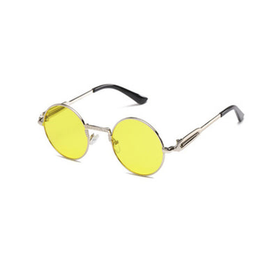 Retro Round Frame Sunglasses