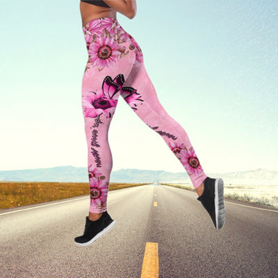 Autumn Butterfly High Waist Yoga Pants