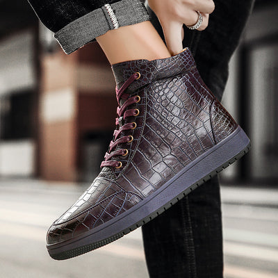 New Style Mid-high Casual Shoes Men