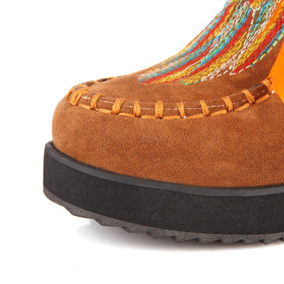 National Style Women Boots With Soles