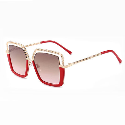 Fashion Sun Big Frame Sunglasses Trend Ladies