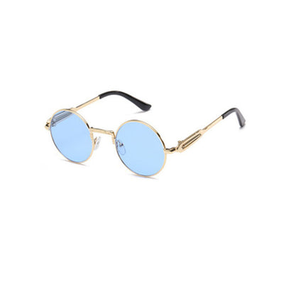 Retro Round Frame Sunglasses