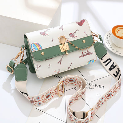 Fashion  Diagonal Cross Lady Bag