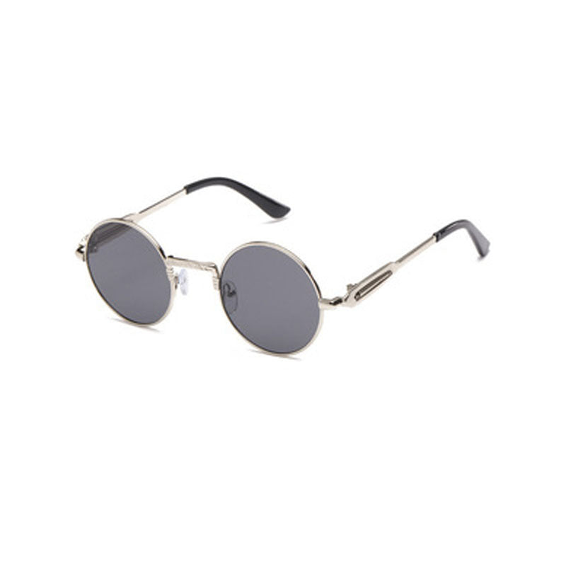 Retro Round Frame Sunglasses